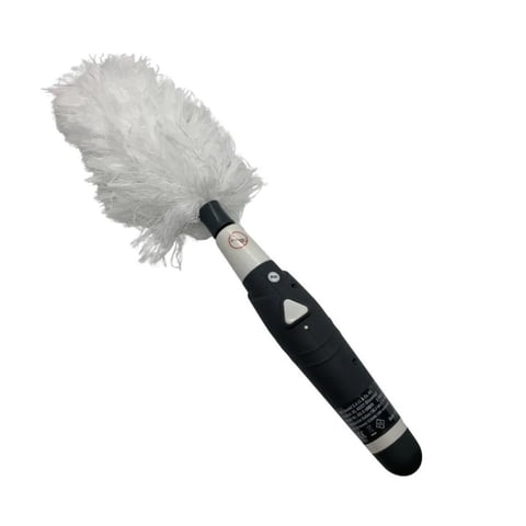 Tomasstore - Cepillo Plumero De Plumas Giratorio Retráctil Eléctrico 360°