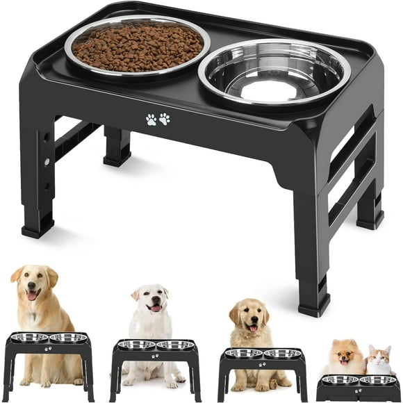 Comedero Bebedero Para Perro Gato Aluminio Anti Deslizante