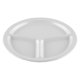 thumbnail image 1 of Plato GET 25 cm blanco de 3 compartimentos (juego de 12), 1 of 3