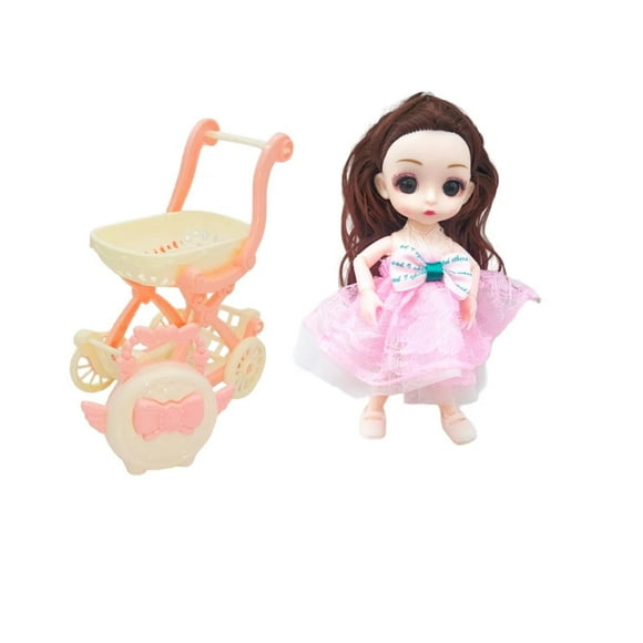 Juguete Muñeca Con Coche Accesorio Graceful Infantil