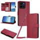 thumbnail image 1 of Funda Cartera Trébol para Motorola Moto G 2026 5G con Ranuras Tarjetas y Carga Inalámbrica Rojo, 1 of 6