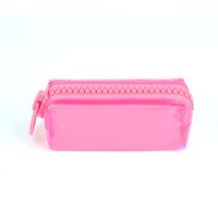 Homewell - Estuche Rosado Diseño Cierre 21*8*7Cm