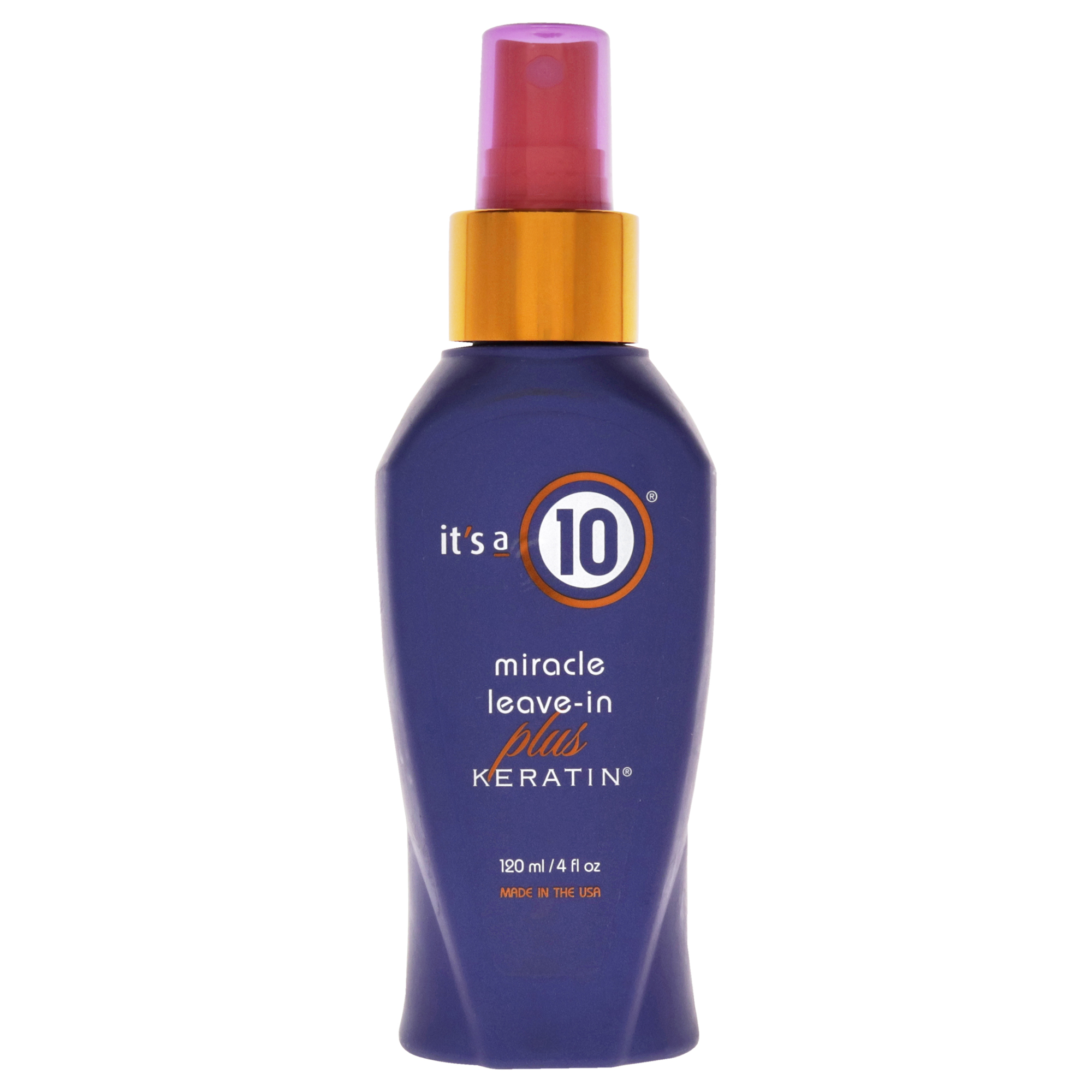 Spray Its A 10 Miracle Leave In Plus Keratin 120Ml Unisex