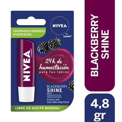 Bálsamo Labial Blackberry Shine 4.8 G Nivea