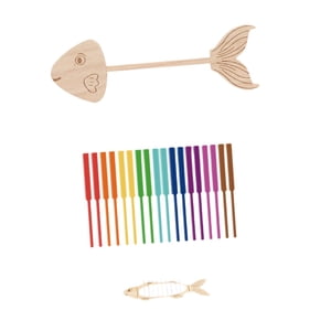 Bothyi - Juguete De Clasificación De Espinas De Pescado, Juguete Educativo Flexible Para Niños De Jardín De Infantes.