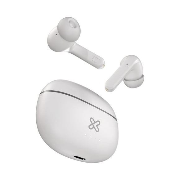 KlipXtreme Audifonos TWS cancelacion ruido KTE-750 blanco