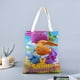 thumbnail image 2 of Sunny Bunnies Bolso de tela con estampado de lienzo para mujer, bolsa de compras reutilizable y estética, con cremallera interior, regalo para mujer,40*45cm., 2 of 6