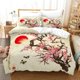 thumbnail image 1 of Wash Painting Bedding Set Chinese Style ed Duvet Cover with Pillowcase Ink and Wash Flower Bamboo Design Comforter Cover, 1 of 5
