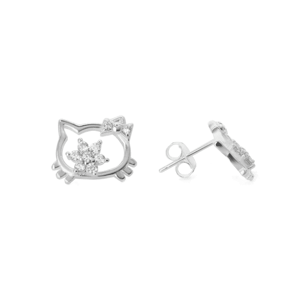Aros de Plata 925 Figura con Circones