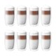 thumbnail image 1 of Juego de 8 tazas de latte ZWILLING de vidrio de doble pared, 350 ml, 1 of 7
