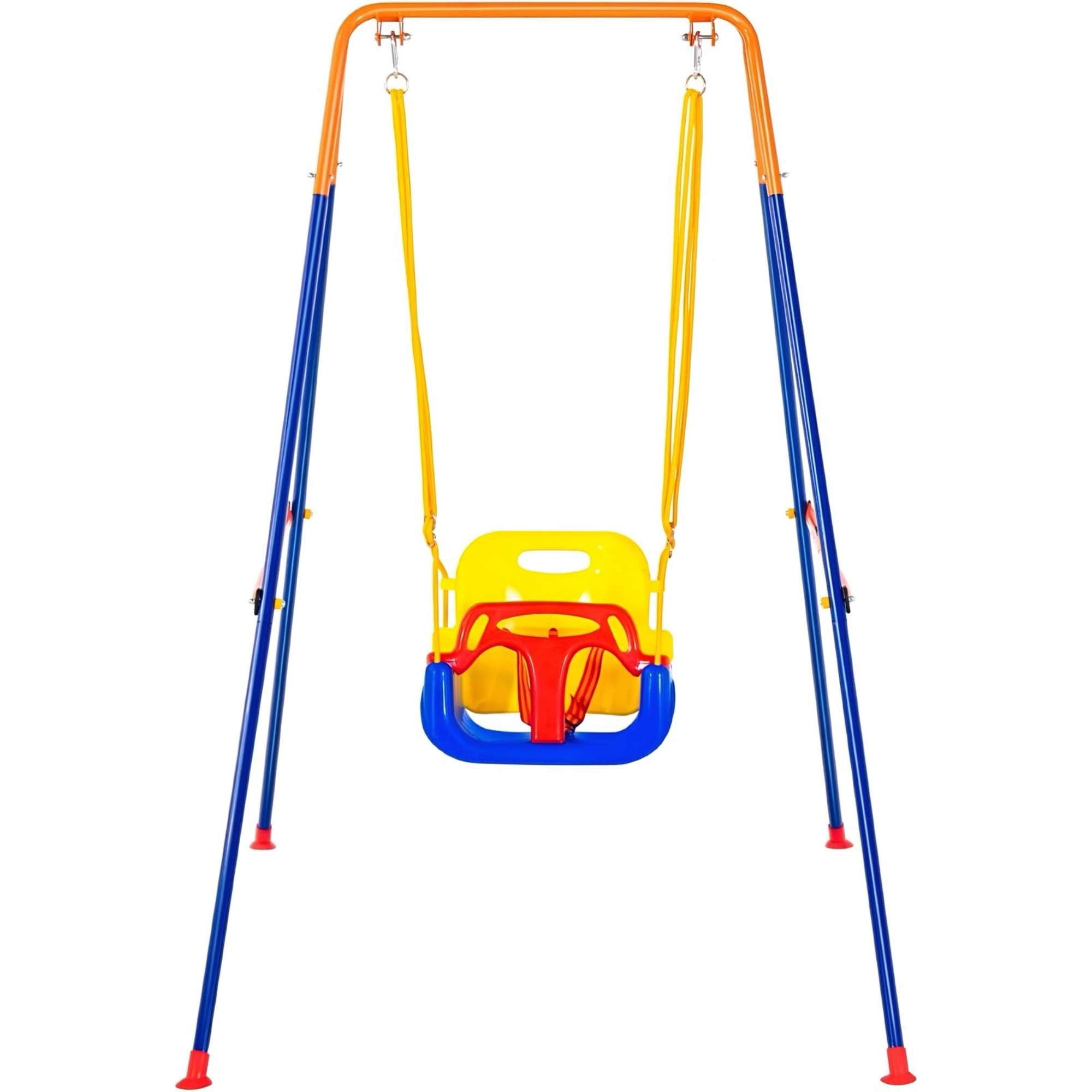 Todo Para El Hogar - Juego De Columpios 3 En 1 Con Soporte Para Niños