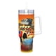 thumbnail image 2 of Blaze y las Máquinas Monstruo Vaso aislado de acero inoxidable con asa, diseño temático, regalo para familia, amigos y fans; incluye pajita y encaja en el portavasos estándar, 40 oz, 2 of 6