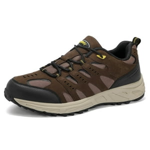 Zapatos De Senderismo Kricely Waterproof Suede Para Hombre, Color Marrón, Talla 8.5
