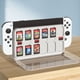 thumbnail image 5 of Funda de Carga Dura para Estación Dock con Soporte Cargador Protección para Nintendo Switch OLED Dock para TV con Almacenamiento de Tarjetas de Juego, 5 of 6