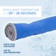 thumbnail image 3 of Toalla de microfibra azul FROGG TOGGS 84 × 27 cm – Enfriamiento instantáneo, 3 of 7