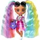 thumbnail image 3 of Muñeca Mini Barbie Extra #6 con Vestido de Estampado Floral 14 cm y Accesorios, 3 of 6
