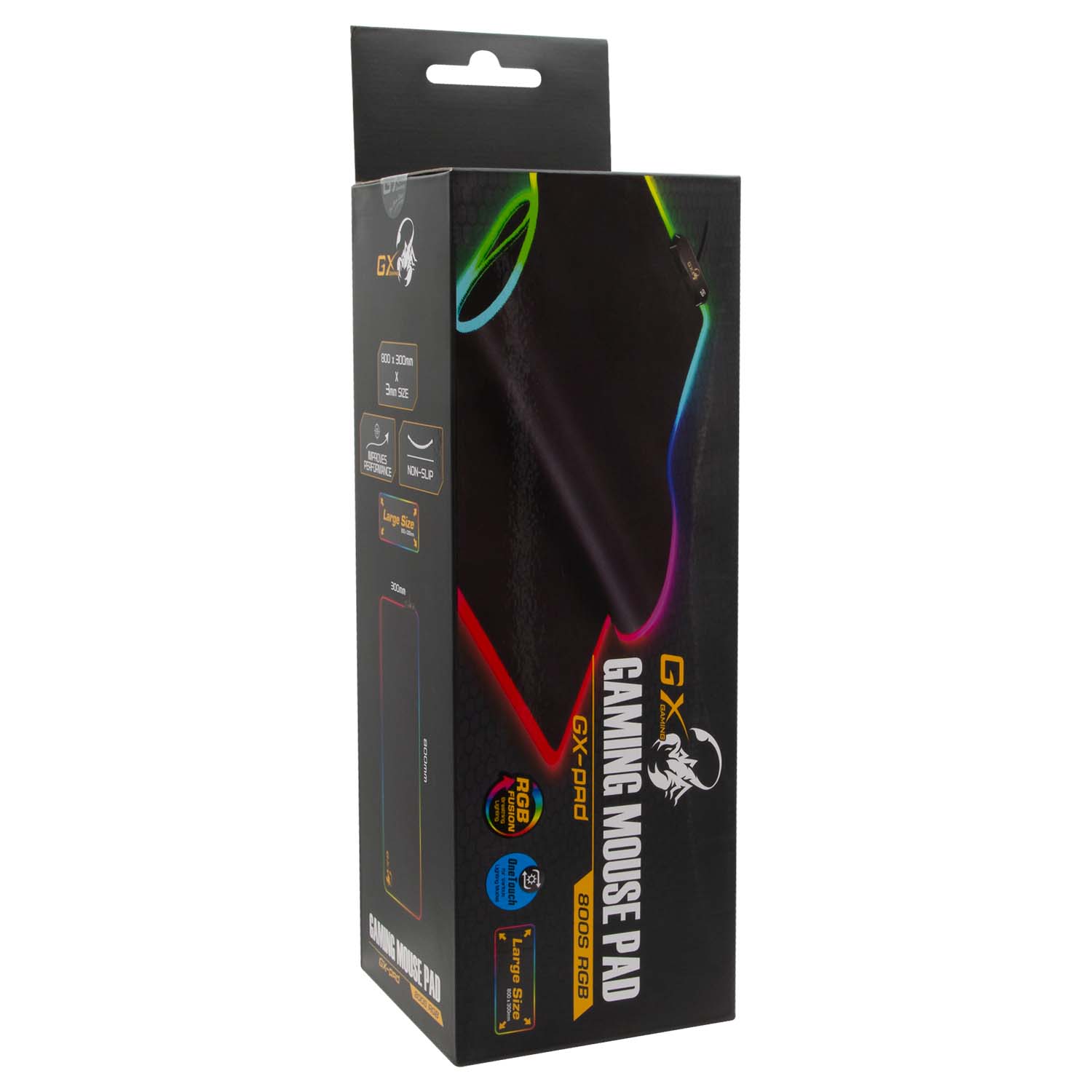 Genius - Gx-Pad 800S Mouse Pad Rgb Open Box