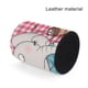 thumbnail image 4 of Dibujos animados de Gildo-theme Cylinder Pen Holder Pencil Organizer with Flannel Lining PVC Leather Material Cardboard Base for study work 10*8CM, 4 of 6
