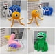 thumbnail image 2 of 2023 [Nuevo] Jardín de Banban, 9.89"/6 piezas de peluche, novedoso pájaro arcoíris aterrador/verde/rojo/azul/naranja, muñeco de peluche del Jardín de Banban, regalo sorpresa para fans, 2 of 7