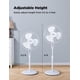 thumbnail image 5 of Ventilador PELONIS de 16 pulgadas con pedestal oscilante y mando a distancia, 5 of 7
