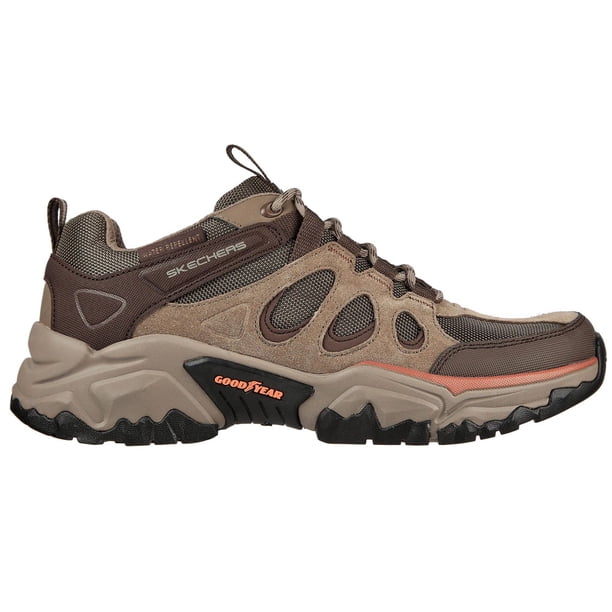 Zapatillas Water Repellent Trail Hombre Skechers Terraform - Selvin Dark Beige
