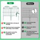 thumbnail image 3 of Panel de cerca ADAVIN 6 m x 61 cm verde, juego de 20 paneles, 3 of 7