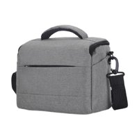 Magideal - Bolso Bandolera Para Cámara, Caja Protectora Para Proyector Con Asa, Bolso Bandolera Ligero, Bolsa De Transporte Para Viajes, 750D 800D, Para Exterior Gris