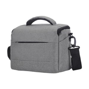 Magideal - Bolso Bandolera Para Cámara, Caja Protectora Para Proyector Con Asa, Bolso Bandolera Ligero, Bolsa De Transporte Para Viajes, 750D 800D, Para Exterior Gris