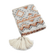 thumbnail image 1 of Manta decorativa tejida para sillón, piecera o cama bohemia multicolor, 1 of 3