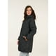 thumbnail image 1 of Parka Larga Mujer Acolchado Rombos Negro, 1 of 2