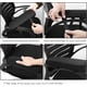 thumbnail image 4 of Cojín de apoyo de espuma viscoelástica para codos, almohadillas para escritorio de computadora para aliviar el dolor de brazos - Negro, 4 of 5