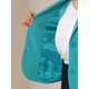 thumbnail image 5 of INSPIRE CHIC Blazer de Trabajo para Mujer con Cuello de Solapa y Manga Larga Chaqueta Traje Blazer Verde Azulado Talla L, 5 of 6
