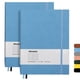 thumbnail image 1 of Cuadernos Wiisdatek B5 19 x 25 cm, paquete de 2, 376 páginas, tapa de PU, 1 of 7