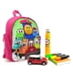 thumbnail image 3 of Bob el Tren Mochila Escolar para Niños y Niñas, Mochila Infantil Ligera de Alta Calidad, Grande y Duradera ROSA, 3 of 6