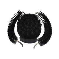 Bothyi - Cepillo De Limpieza Para Cafetera Espresso Con Cerdas Resistentes De 360° Y Cabezal De 51 Mm.