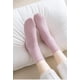 thumbnail image 5 of Calcetines de algodón para mujer, suaves, finos, transpirables, que absorben la humedad, para vestir, para negocios, hasta el tobillo, 5 of 7