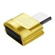 thumbnail image 1 of Lector De Tarjetas Micro USB Portátil Adaptador SD OTG Lector De Tarjetas De Memoria Golden, 1 of 5