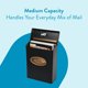 thumbnail image 3 of Architectural Mailboxes Designer Locking Wall Mount Mailbox, 3 of 3