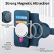thumbnail image 5 of Funda Billetera Magnética para Xiaomi Poco X3 NFC Soporte Tarjetas Desmontable Azul, 5 of 6