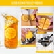 thumbnail image 4 of Exprimidor de cítricos manual de uso pesado Lemon Squeezer Rekix, 4 of 8