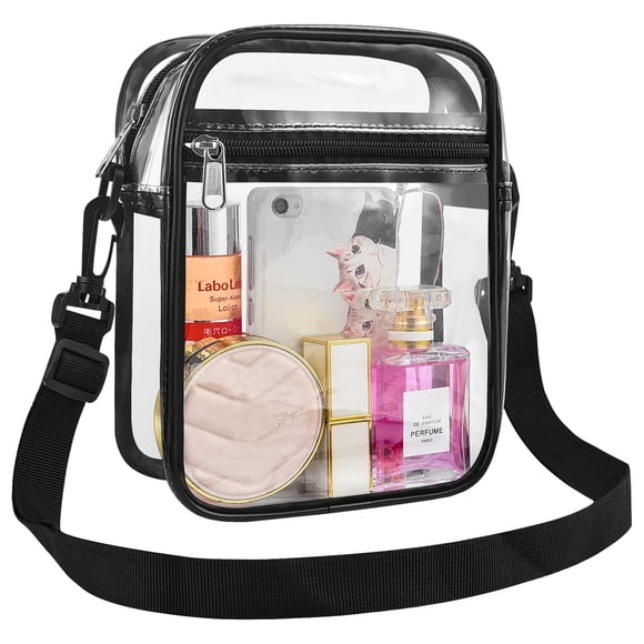 Bolso bandolera transparente Slumou de Clear Purse para mujer