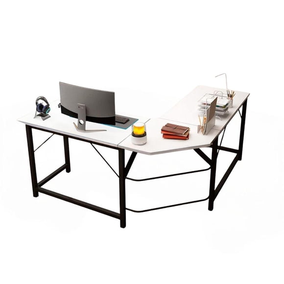 Escritorio en L para Oficina 150x115x75cm Chic Home Moderno y Amplio