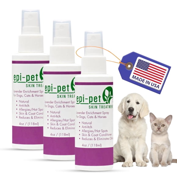 Spray para hot spots y comezón en perros Epi-Pet Veterinary 120 ml (paquete de 3)