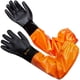 thumbnail image 1 of Guantes resistentes a productos químicos Gastody™, extralargos, 70 cm, PVC M, 1 of 9