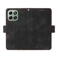 Carcasa Foxdock Honor X6A De Cuero Pu, Diseño Acolchado Clásico, Protección Contra Caídas Y Rayones