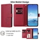 thumbnail image 5 of Funda Cartera Trébol para iPhone 16 Pro Max con Ranuras Tarjetas y Carga Inalámbrica Rojo, 5 of 6