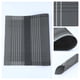 thumbnail image 2 of REGALWOVEN Manteles Juego de 8 Manteles para Decoración de Mesa de Comedor Interior Exterior Lavable Mantel de Cocina Limpiar con Paño Gris 18*12in, 2 of 7