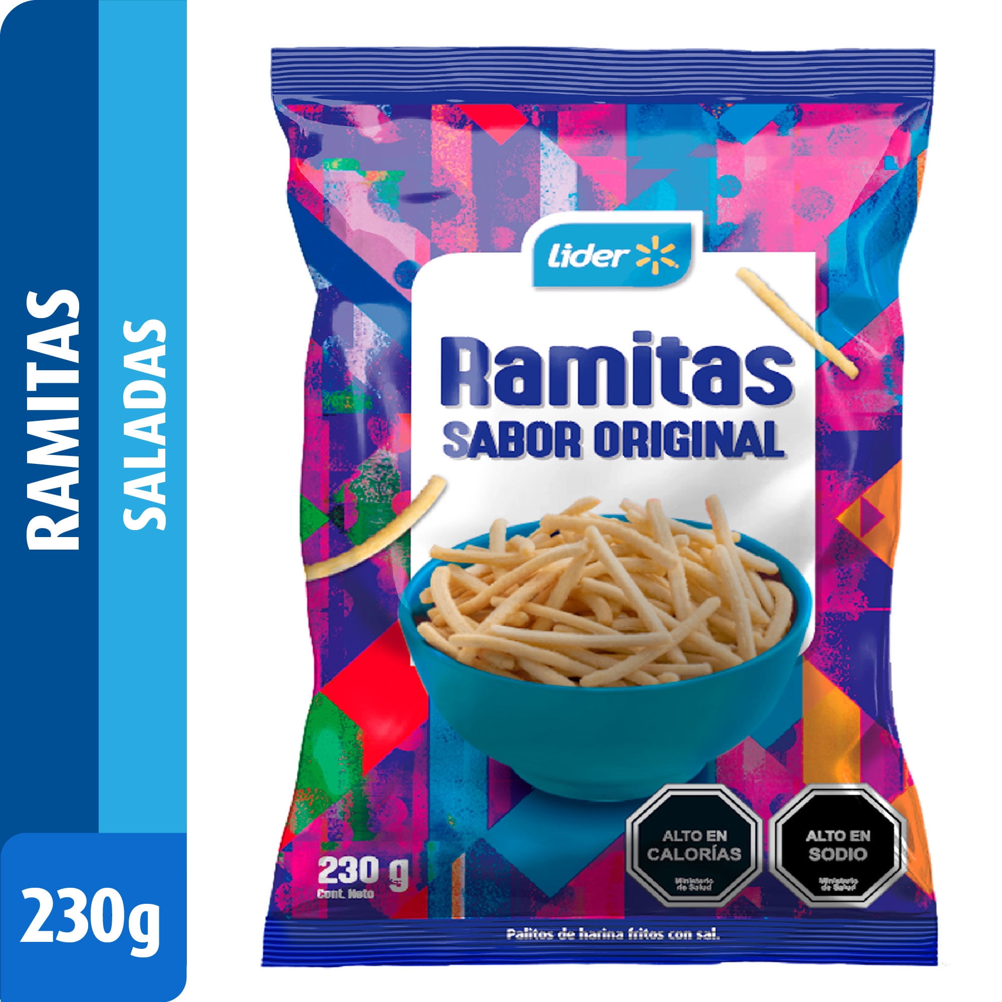 Ramitas Saladas 230 g Lider