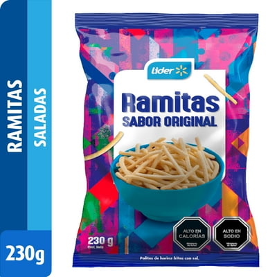 Ramitas Saladas 230 G Lider