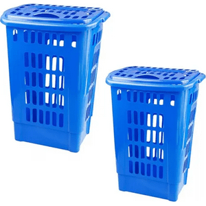 Genérico - Cesta Ropa Rectangular Con Tapa Grande